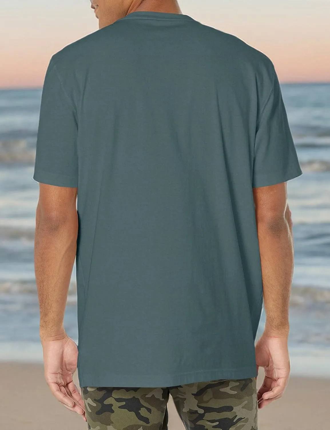 Dickies Men's Big & Tall Short Sleeve Tri-Color Logo Graphic T-Shirt