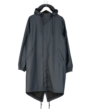 Jack1t Blue Elements Long Raincoat UK S/M