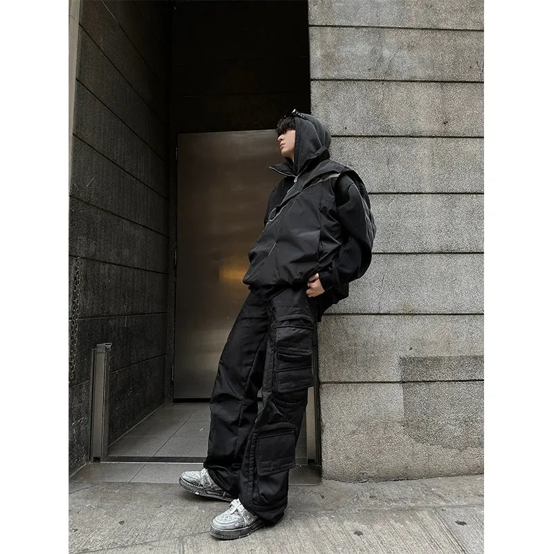 JM Irregular Windbreaker Jacket