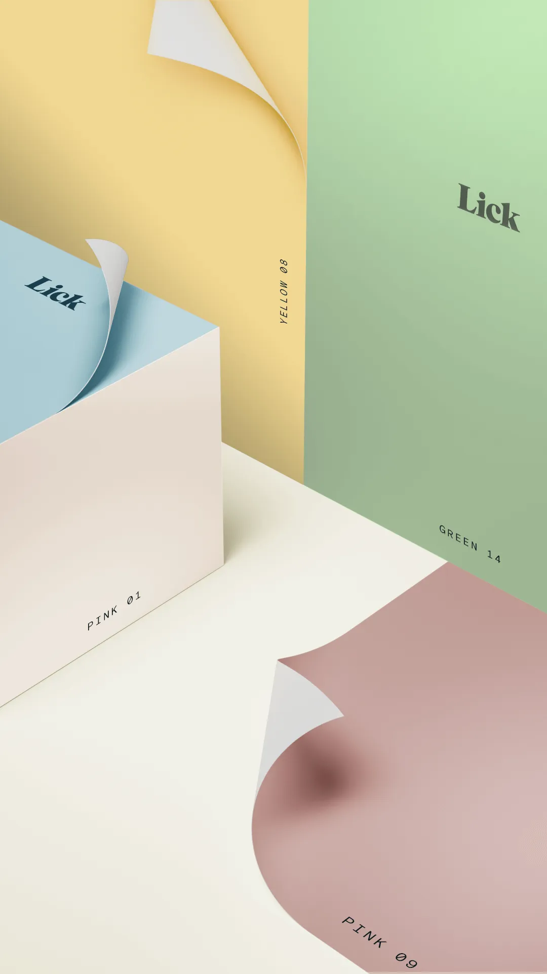 Lick x CALM: Joyful Palette Sample Box