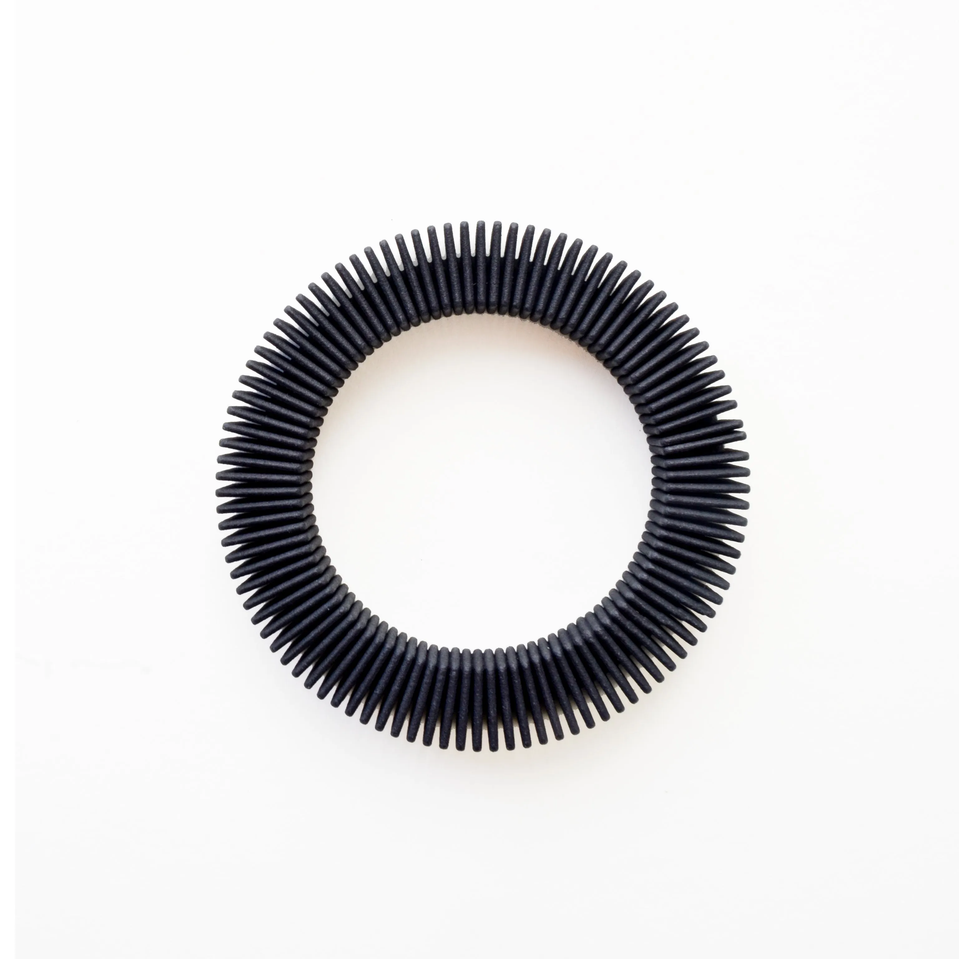 Optical - Square Profile Geometric Cuff Bracelet