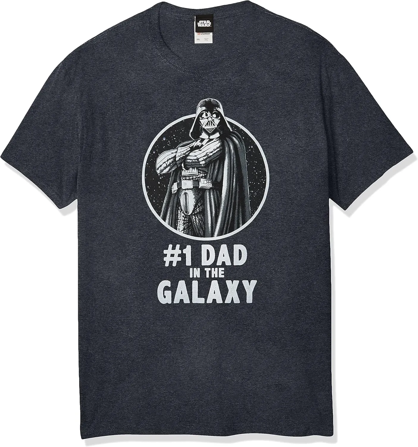 Star Wars Men's Yoda Green Dad Father's Day T-Shirt