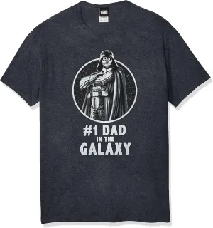 Star Wars Men's Yoda Green Dad Father's Day T-Shirt