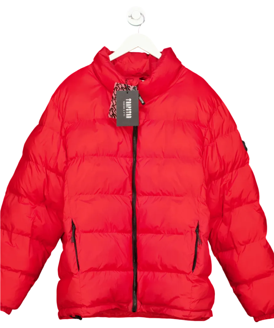 Trapstar Its A Secret Puffer Red UK XXL