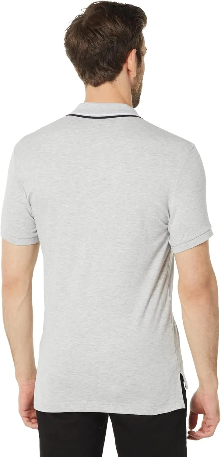 U.S. Polo Assn. Men's Slim Fit Tipped Interlock Knit Polo